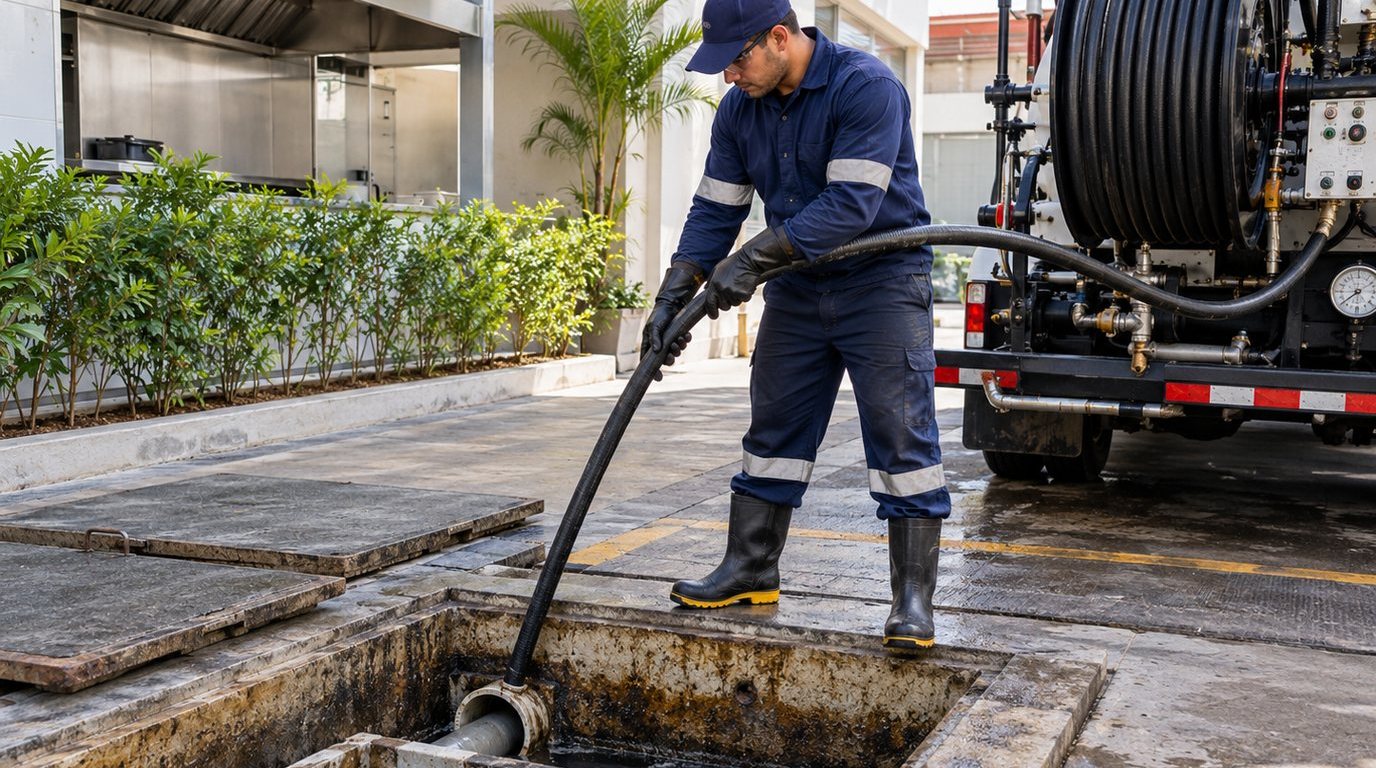 Limpeza de ralos pluviais em São José do Rio Preto-SP